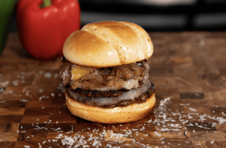 Spicy Italian Sausage Burger